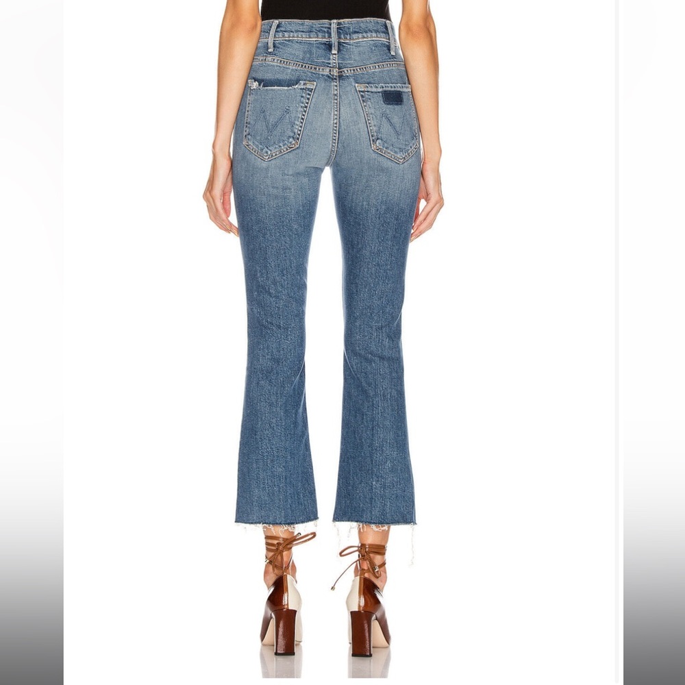 ‼️SOLD‼️ MOTHER Denim Hustler Ankle Fray WE ALL SCREAM NWOT